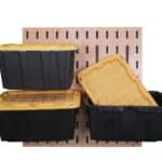 Storage Tote Bin Organization